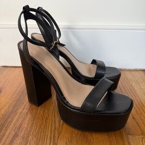 ALDO Black Platform Heel